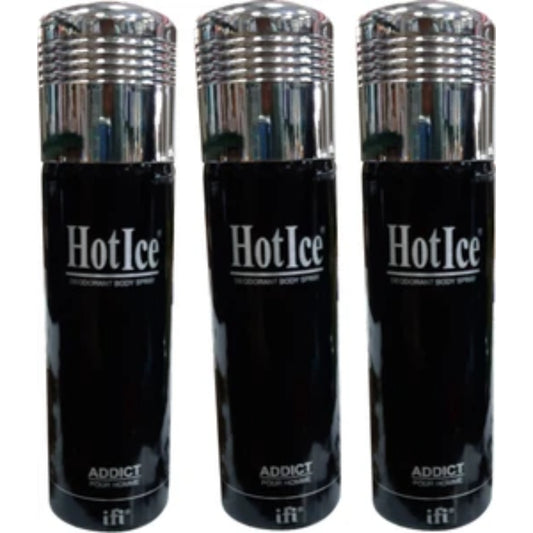 HotIce Addict Homme Deodorant Body Spray, For Men, 200ml