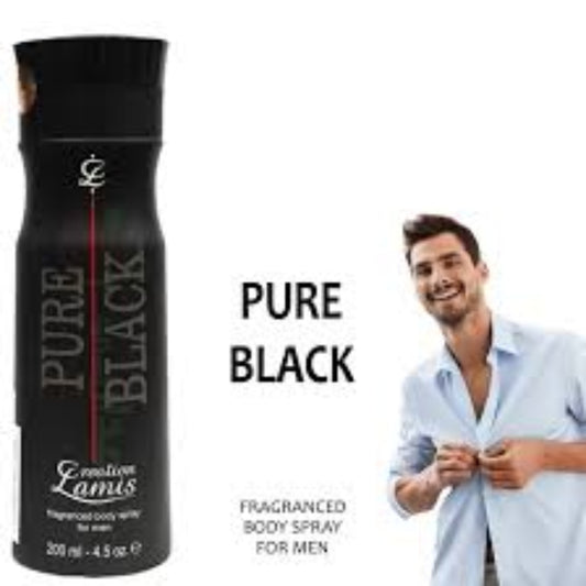 Creation Lamis Pure Black Fragranced Body Spray 200ml