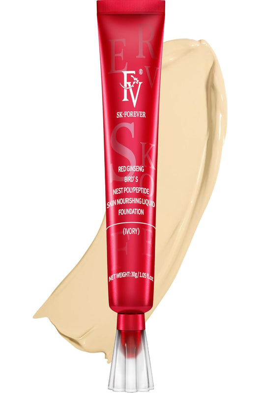 FV Liquid Foundation Makeup, 12-Hour Long Lasting, Concealer & Matte Coverage