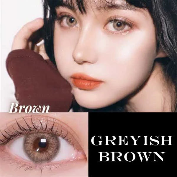 Eyes lens Greyish Brown