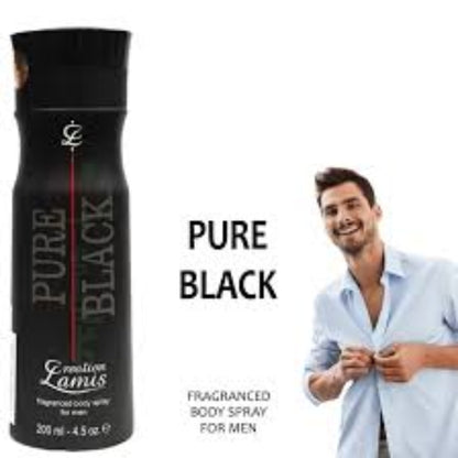 Creation Lamis Pure Black Fragranced Body Spray 200ml