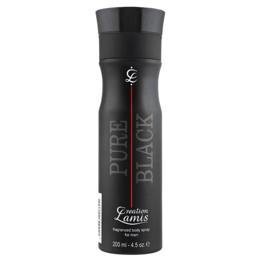 Creation Lamis Pure Black Fragranced Body Spray 200ml